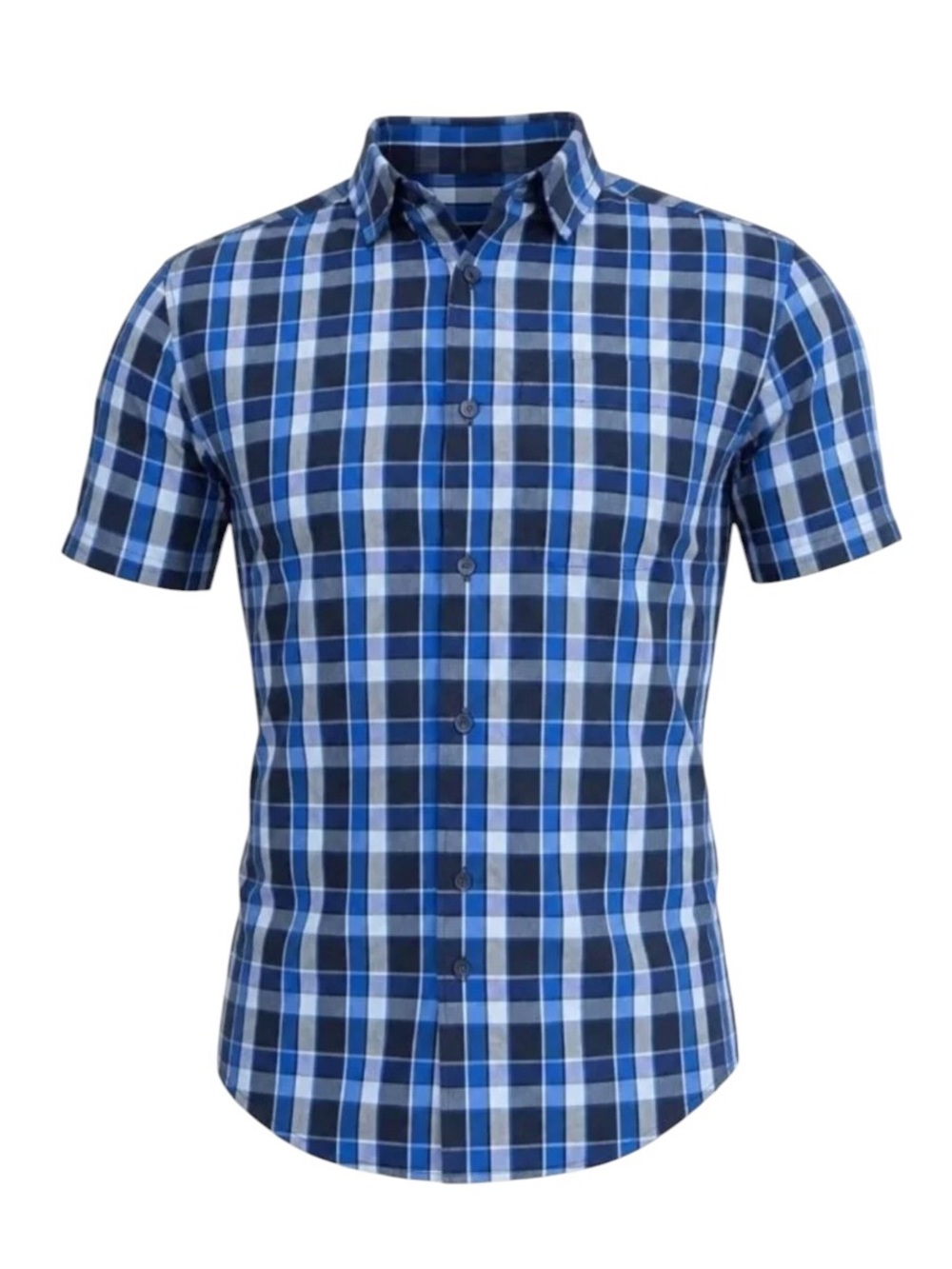 Arc’teryx Brohm SS Shirt Size XL Blue Plaid